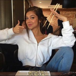 Brandy Melville Crystal Hoodie